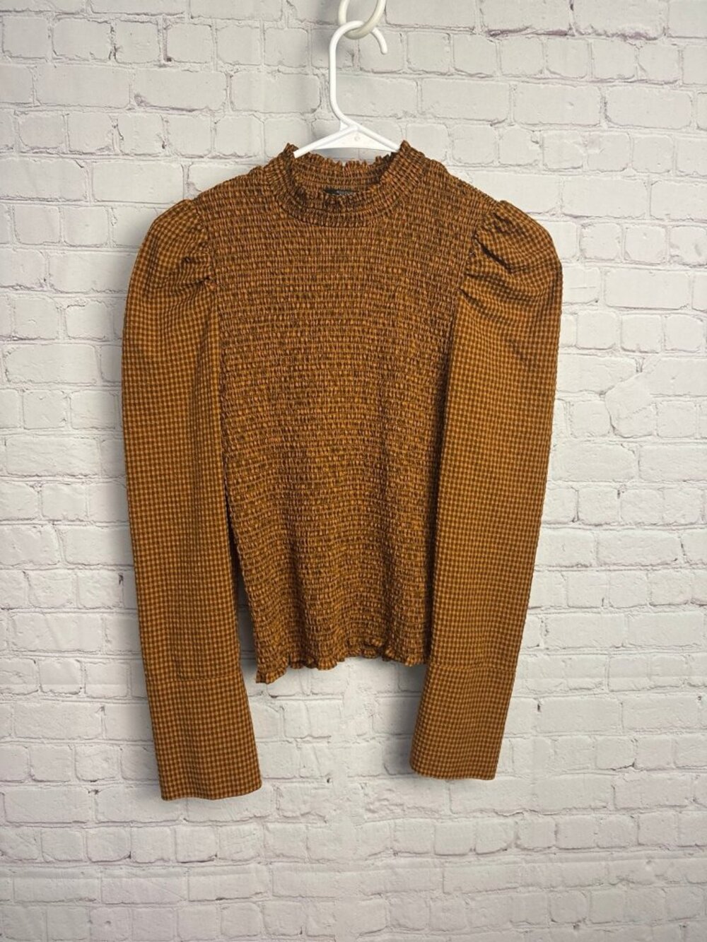 Scotch & soda burnt orange long sleeve cottagecore retro western